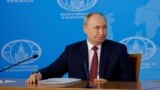 Путин выступает в МИД РФ