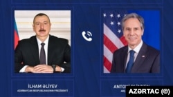 Azerbaijan -- Ilham Aliyev and Antony Blinken hold phone conversation