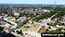 Город Херсон с высоты птичьего полета, 20 мая 2022