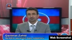 Qənimət Zahid Azərbaycan Saatında