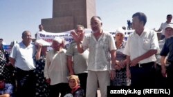 Акция протеста против ввода полицейских сил ОБСЕ