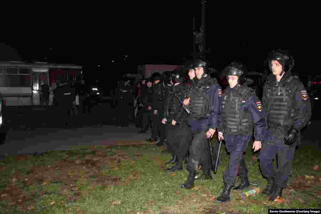 Задержания в Бирюлево