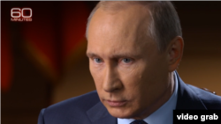 Владимир Путин на американском телеканале CBS