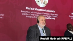 Рефат Чубаров на ІІ Международной конференции «Crimea Global», 22 ноября 2024 года