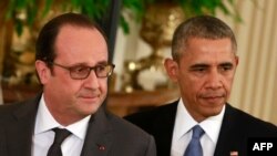 Barack Obama və Francois Hollande