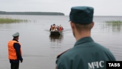 На месте трагедии в Карелии, 19 июня 2016 