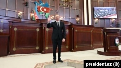 Prezident İlham Əliyev VII çağırış Milli Məclisin ilk iclasında