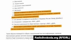 Среди возможных вопросов анкеты есть и политические