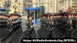 военный парад в Киеве