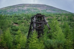 Заброшенный лагерь в Магаданской области