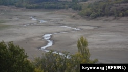 Белогорское водохранилище. Крым, октябрь 2016 года