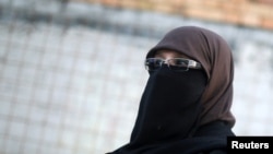 Niqab. İllüstrasiya